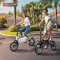 LEADZM Electric Bike for Adults,14" Folding