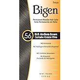 #56 Rich Medium Brown Bigen Permanent Powder - 6 Pack