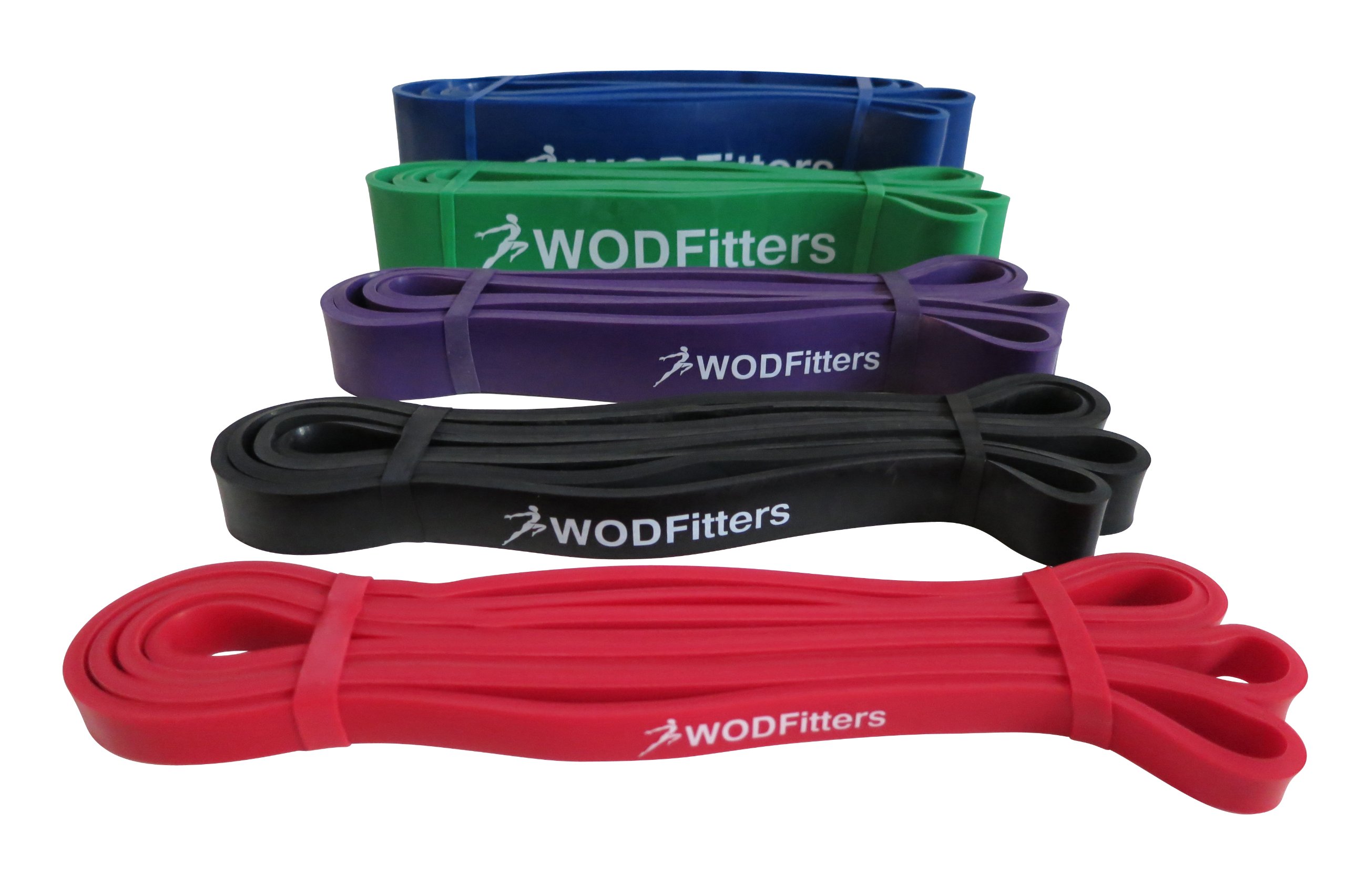 WODFitters Pull Up Assistance Bands Stretch Resistance Band