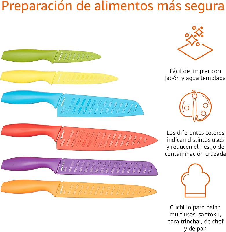 Juego de Cuchillos de Colores, 12 Unidad, Surtido — foto 2 de 8