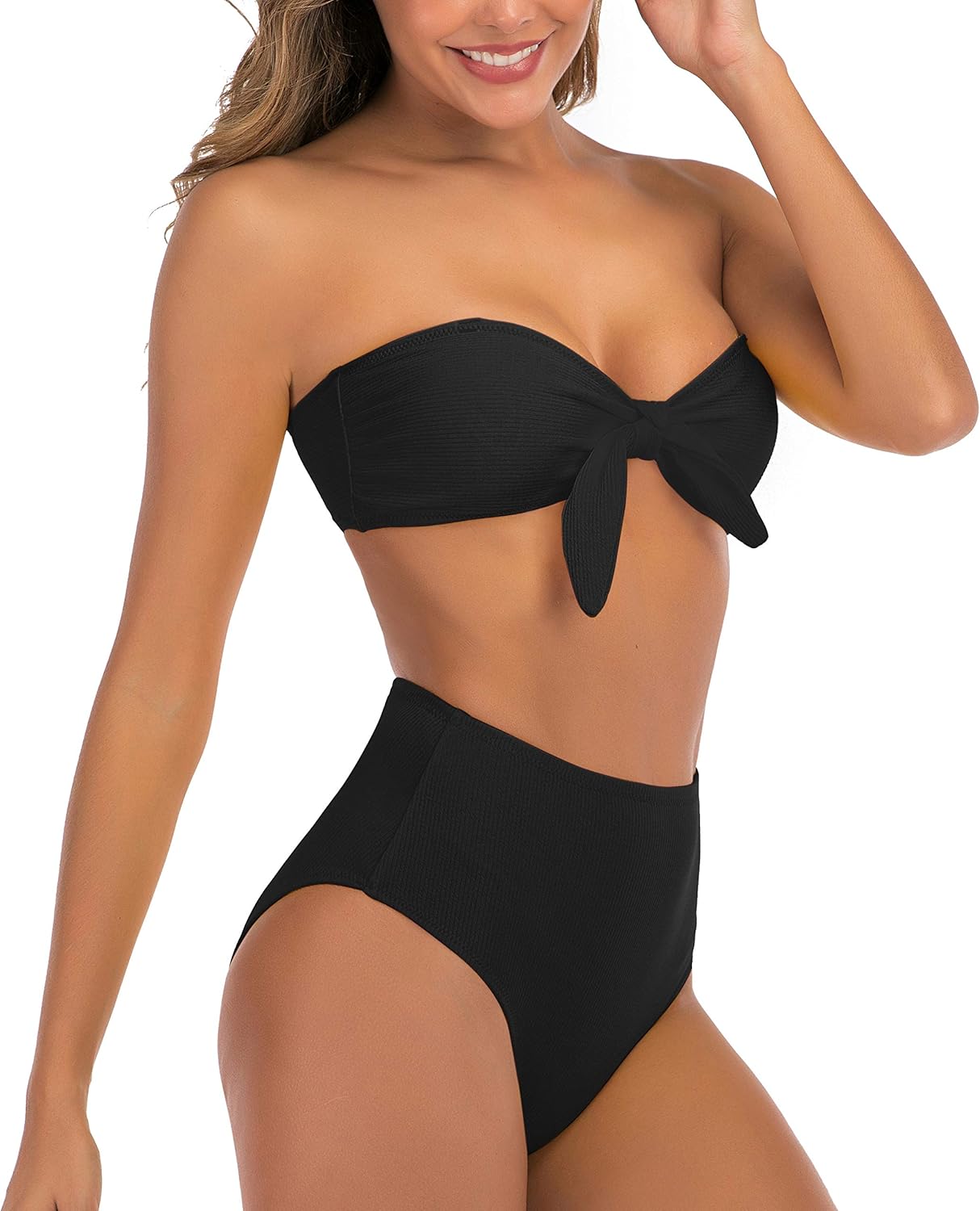 two piece bandeau swimsuits