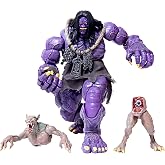BEERISE Ghost Axe Studio 1/12 Chi Demon Warrior Figure 6 Inch | detailed 1/12 scale demon warrior with cloth cape, giant axe, interchangeable parts and creature companion for 15+