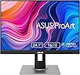 ASUS ProArt Display PA248QV 24.1” WUXGA (1920 x 1200) 16:10 Monitor, 100% sRGB/Rec.709 ΔE < 2, IPS, DisplayPort HDMI D-Sub, Calman Verified