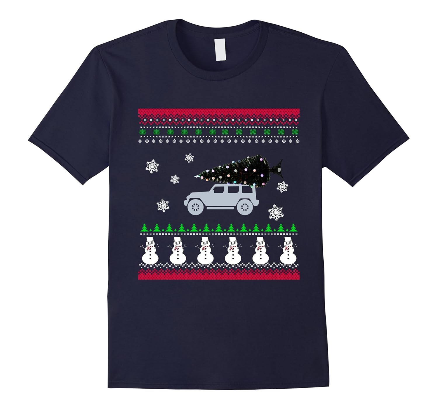 THE JEEP OWNER'S CHRISTMAS SWEATER! T Shirt-ANZ