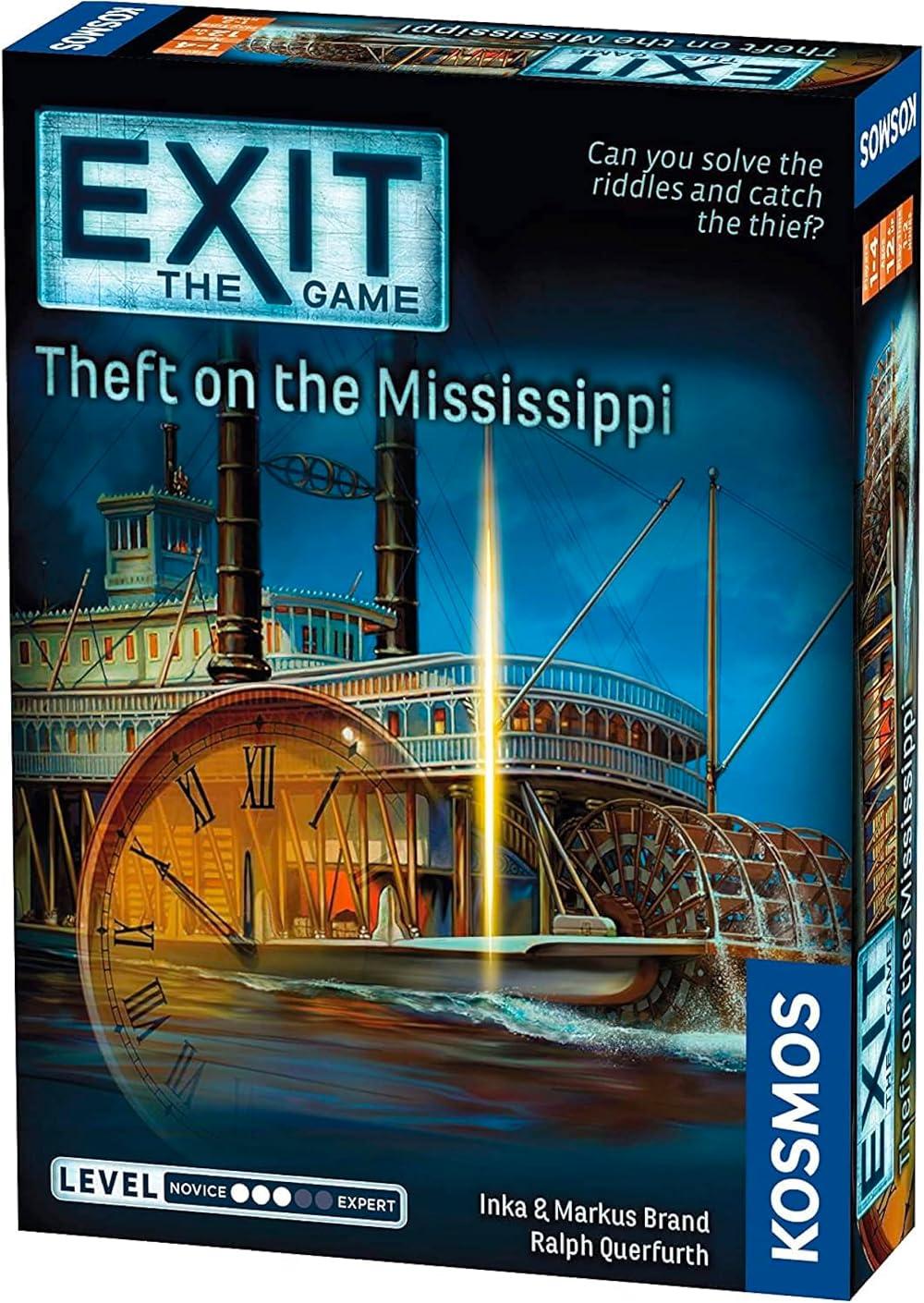 Thames & Kosmos EXIT Theft on the Mississippi Escape Room Game 1-4