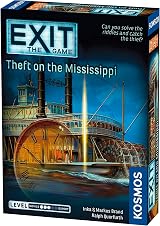 Thames & Kosmos EXIT Theft on the Mississippi Escape Room Game 1-4