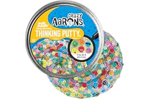 Crazy Aaron's Thinking Putty - Mixed Emotions - Multi-Color Sensory Putty for Kids and Adults in a 4" Tin - Creative and Endless Fun, Stress Relief Therapy Toys, Never Dries Out - Made in USA