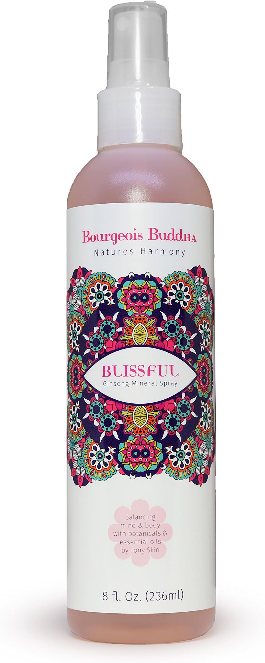Bourgeois Buddha Mineral Spray for Face & Body. Hydrating, Herbal, Marine & Bee Pollen extracts. Wound healer. Antioxidants, Vitamin C, E, A. Essential Oils. Gluten, Paraben Free Cruelty Free