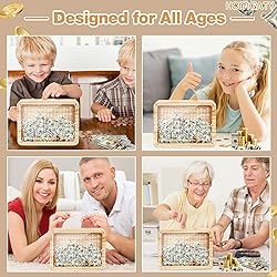 Cash Vault Wooden Savings Box, 5000 Savings
