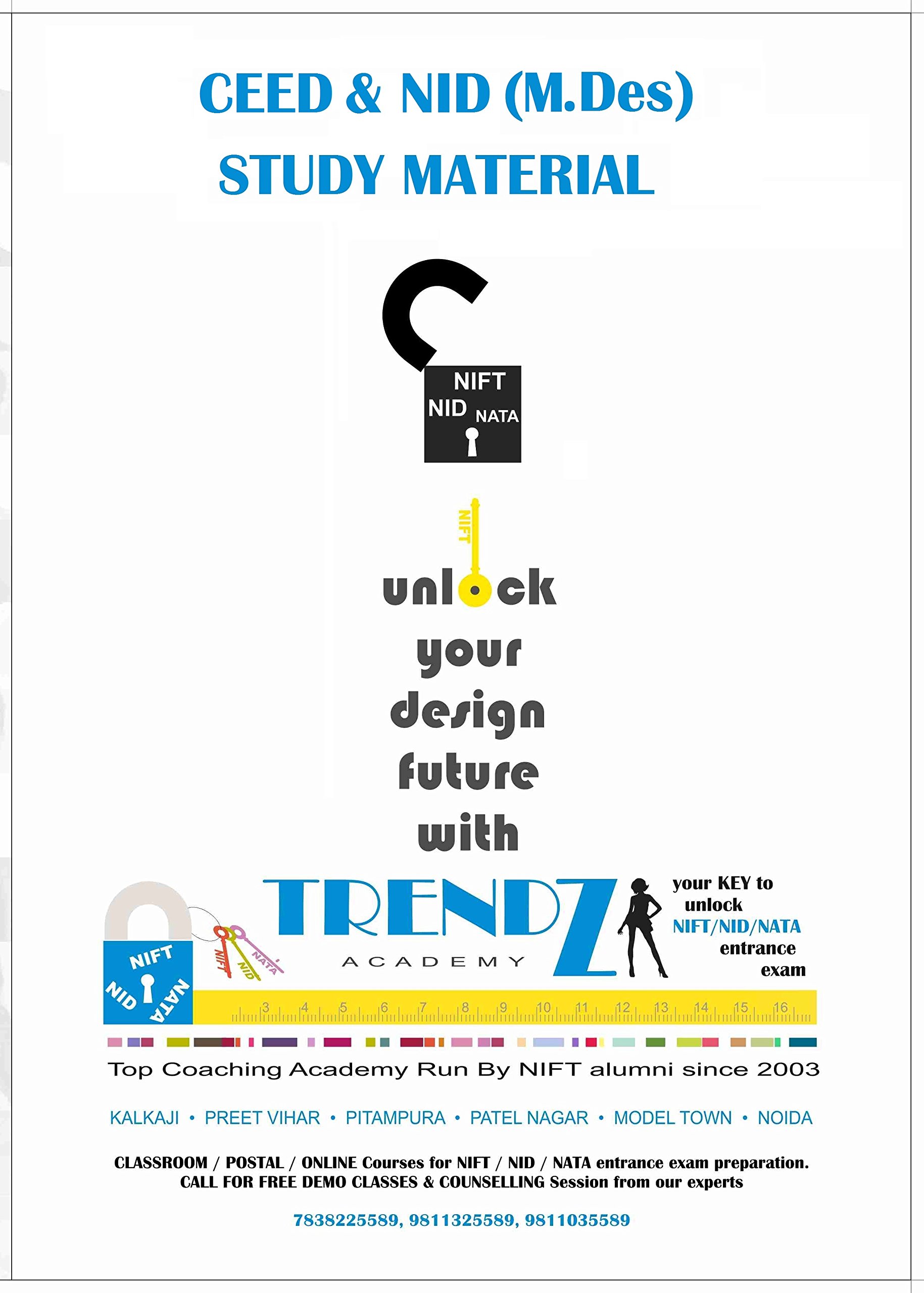 Ceed & Nid (M.Des) Entrance Books And Test Series