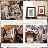 Draupnir 200Pcs Vintage Scrapbooking Stickers Paper Pack DIY Retro Journaling view 6