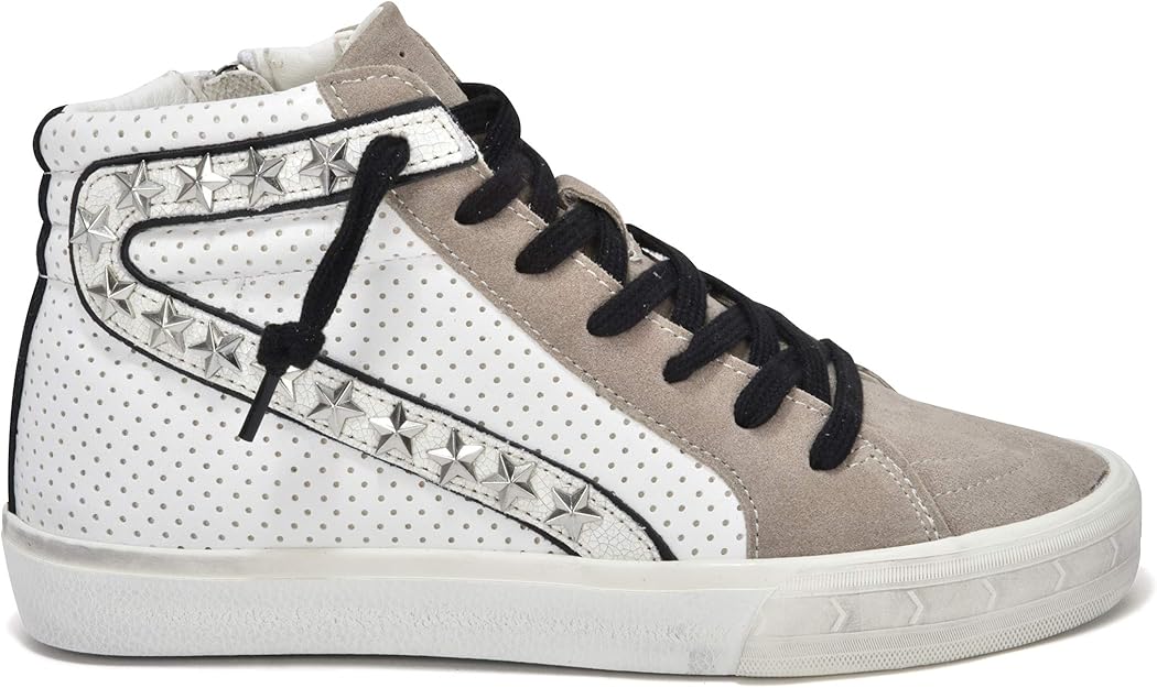 Amazon.com | VINTAGE HAVANA GADOL HIGH (8 M, Taupe White Multi) | Fashion Sneakers