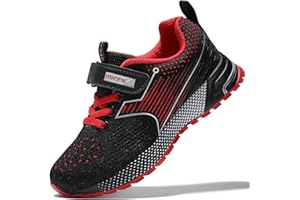 UBFEN Kids Sneakers Boys Girls Tennis Shoes for Running Athletic Walking Gym Sports Lightweight Breathable