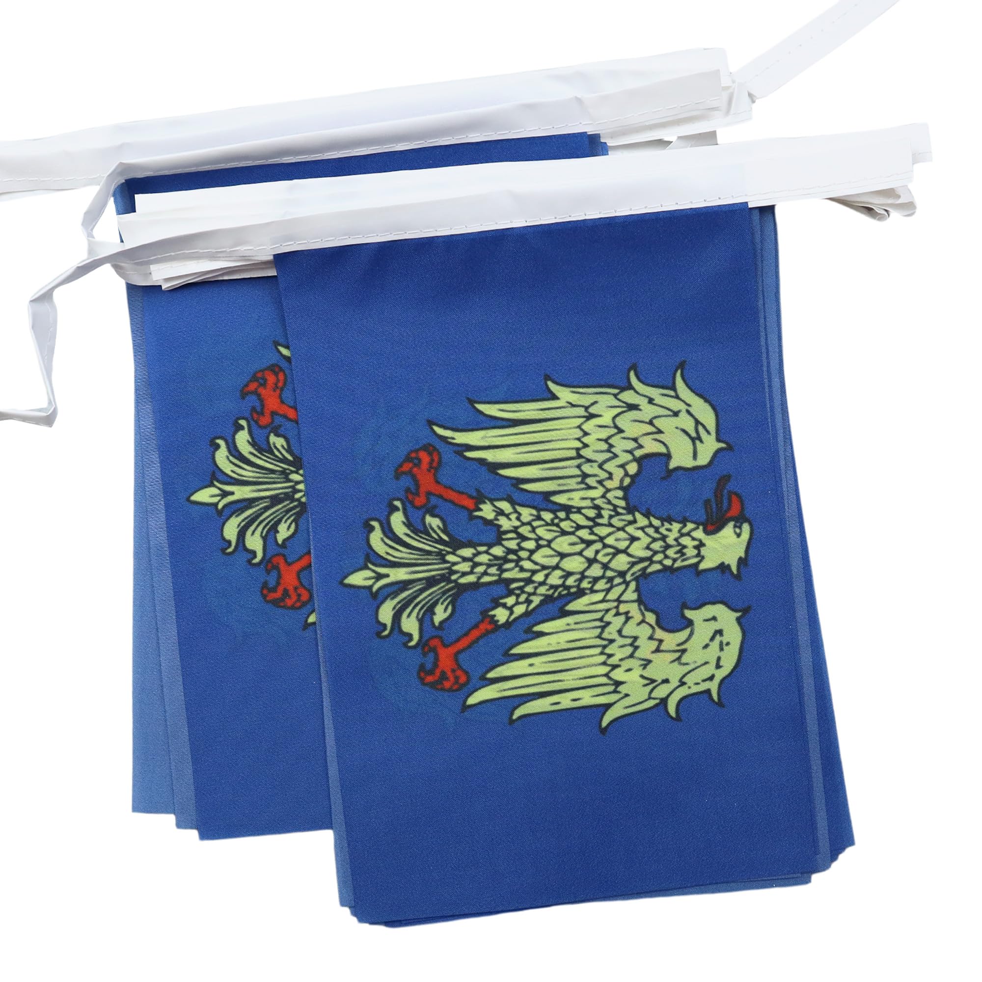 AZ FLAG Friuli-Venezia Giulia Bunting Flag, 20 Ft Garland 20 Small Italian Region Flags 8'' x 6'', 100% Polyester String Pennant, 6 meters