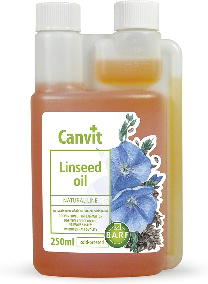 Canvit Linseed Oil For Dogs 100 Natural Omega 36 Fatty Acids Liquid