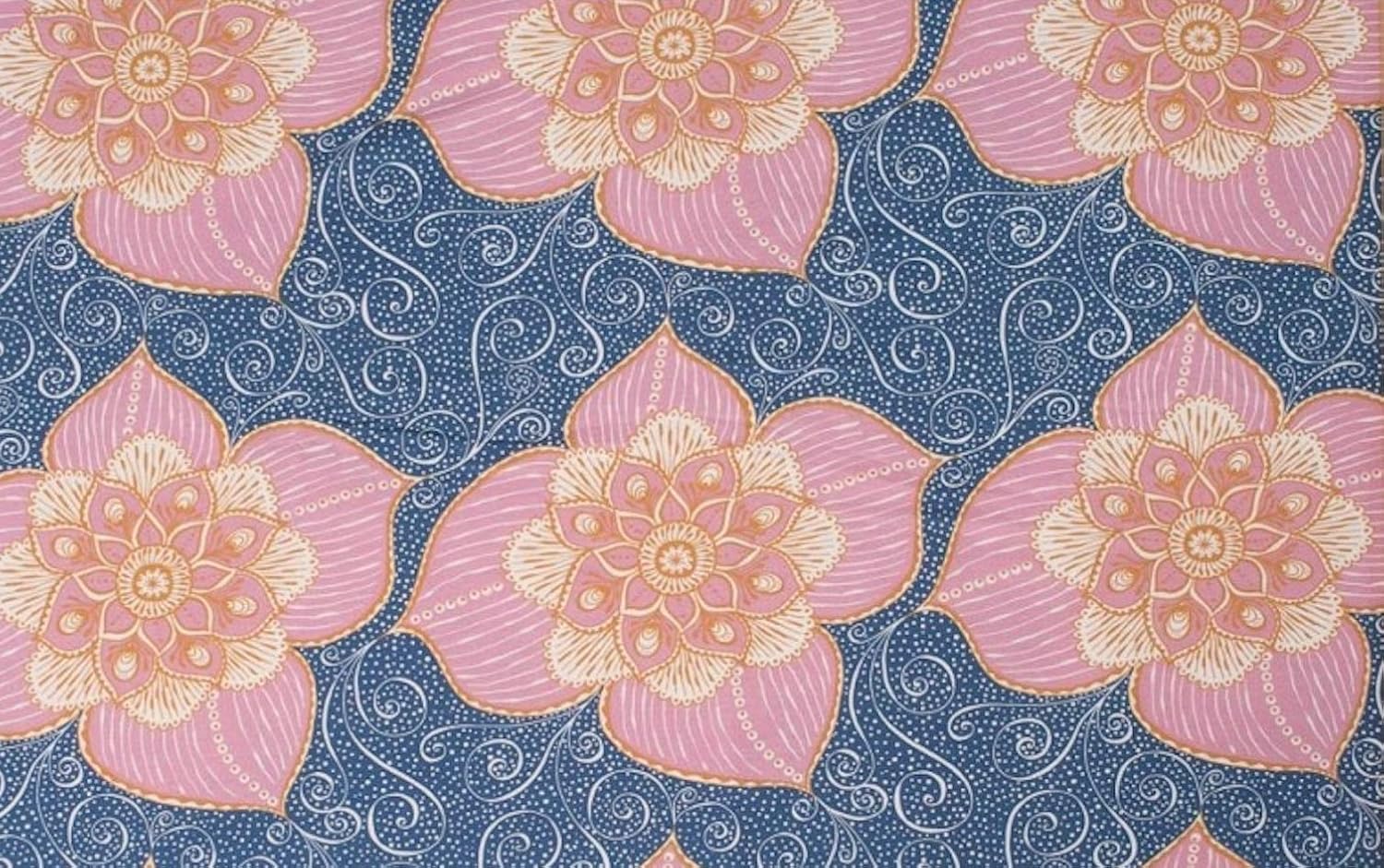 Lillestoff Modal Jersey Stoff Meterware Mit Blumenranke I Viskosejersey Nahstoff I 150 X 100 Cm L Blau Rosa Amazon De Kuche Haushalt