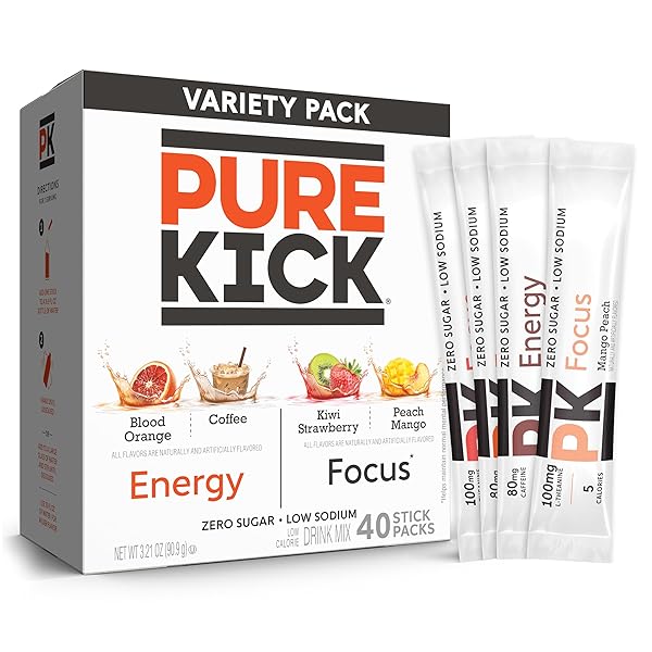 PURE KICK ENERGY AND FOCUS SINGLES TO GO...