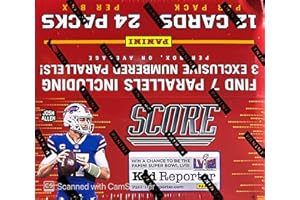 PANINI 2023 Score Football Factory Sealed Trading Card Retail Box (24 Packs)