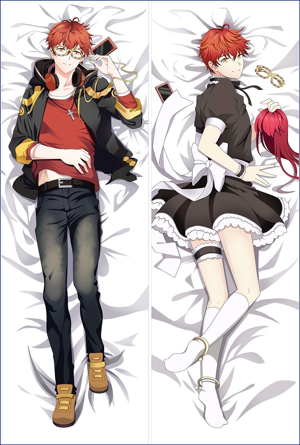 Anime Mystic Messenger Hugs Pillow Case Manga Cosplay Long Hugging