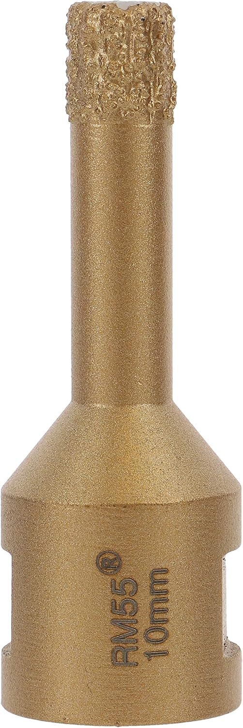 PRODIAMANT Professional Tile Drill bit Tile 10 mm x M14 Diamond Drill bit Angle Grinder for Dry Drilling in fine Stoneware Wall Tiles and Natural Stone - Image 5