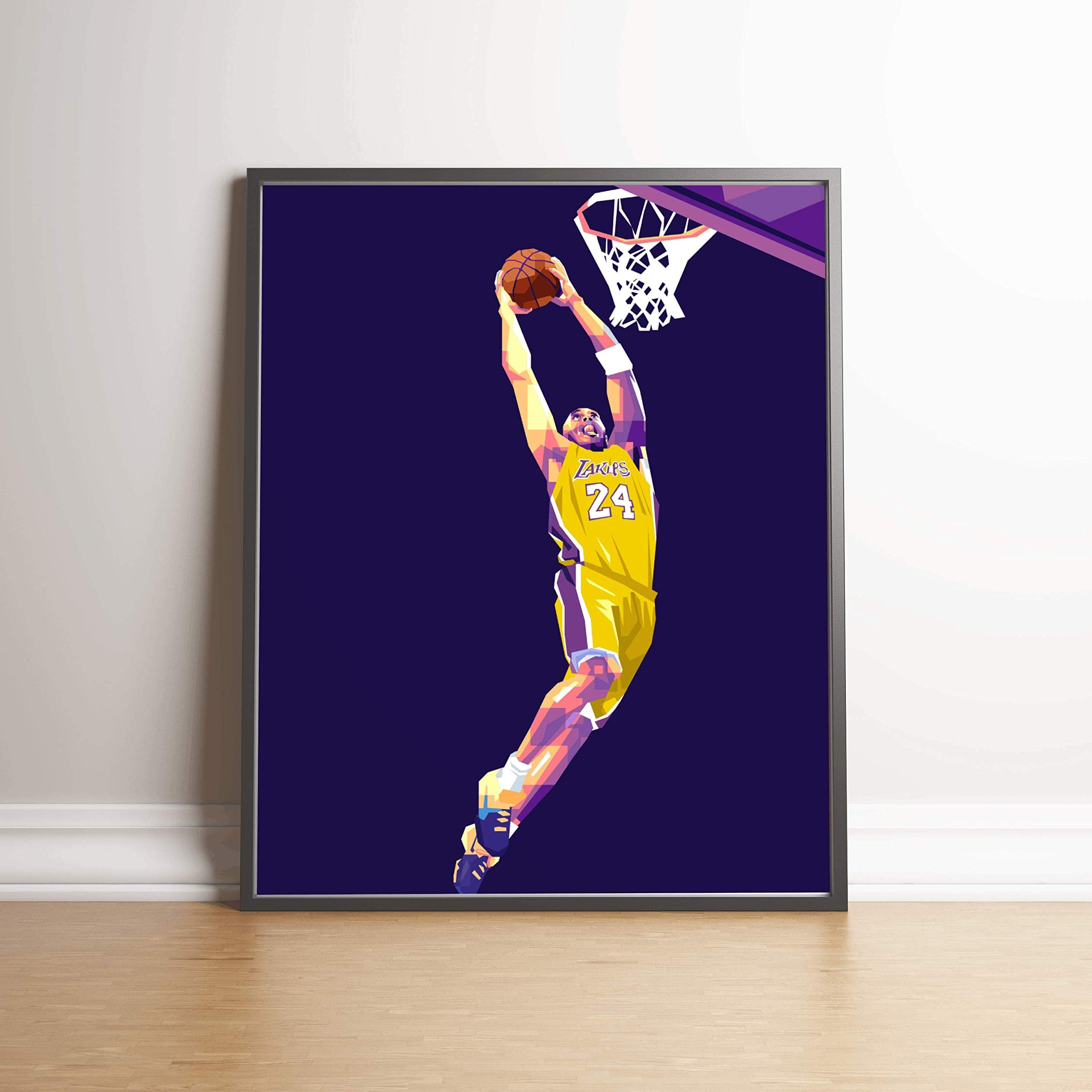 Kobe Bryant Limited Edition Poster Wall Art Wall Merchandise (Additional Sizes) (16x20)