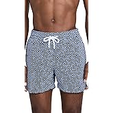 Frescobol Carioca Men's Angra Print Sport Shorts 4.75"