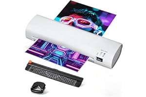 Laminator Machine 40 Laminating Sheets, 4-in-1 A4 Thermal Laminator