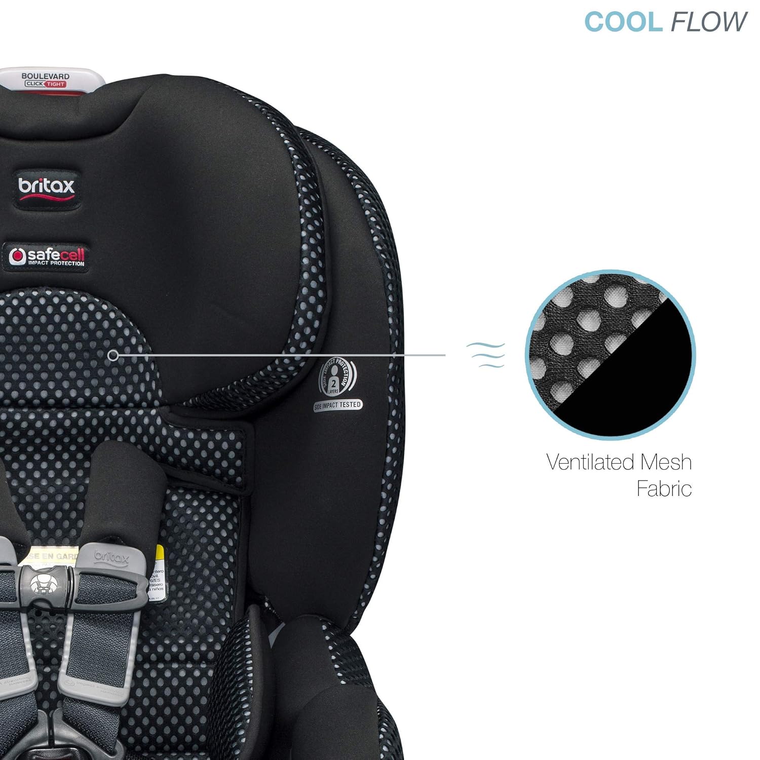 britax boulevard clicktight cool flow