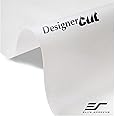 Elite Screens Designer Cut 135" Diag. 16:9, 4K/8K Ultra HD Front/Rear DIY Raw Projector Screen Material, WraithVeil Dual Projection Screen, RM-135H-DUAL