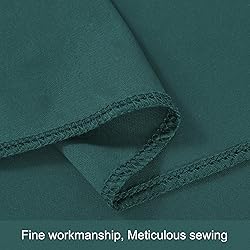 8 Panels Hunter Green Backdrop Curtains for Wedding