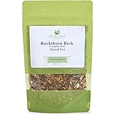 Biokoma Buckthorn Bark Dried Cut 3.55 oz - Frangula Alnus Loose Herbal Tea - Resealable Moisture Proof Pouch - No Additives - No Preservatives - Kosher