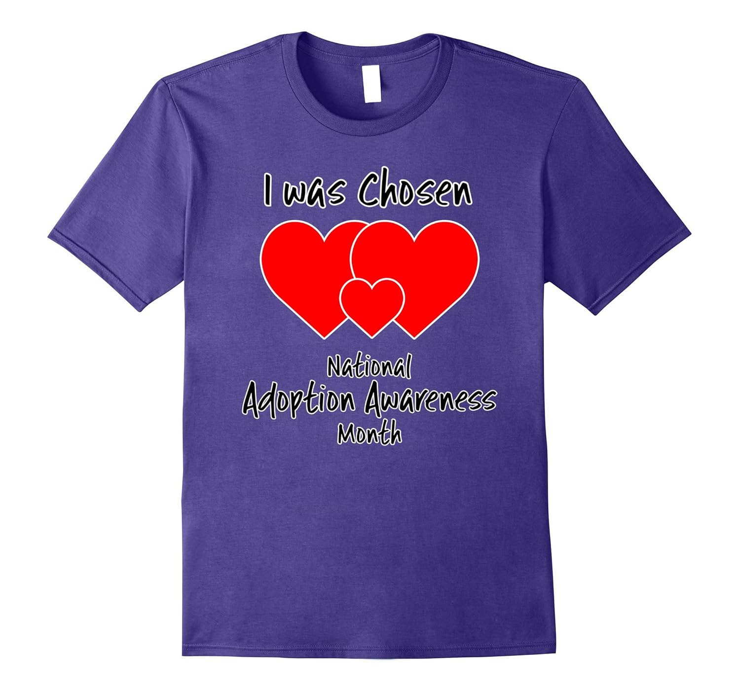 I Was Chosen National Adoption Awareness Month T-shirt-ANZ