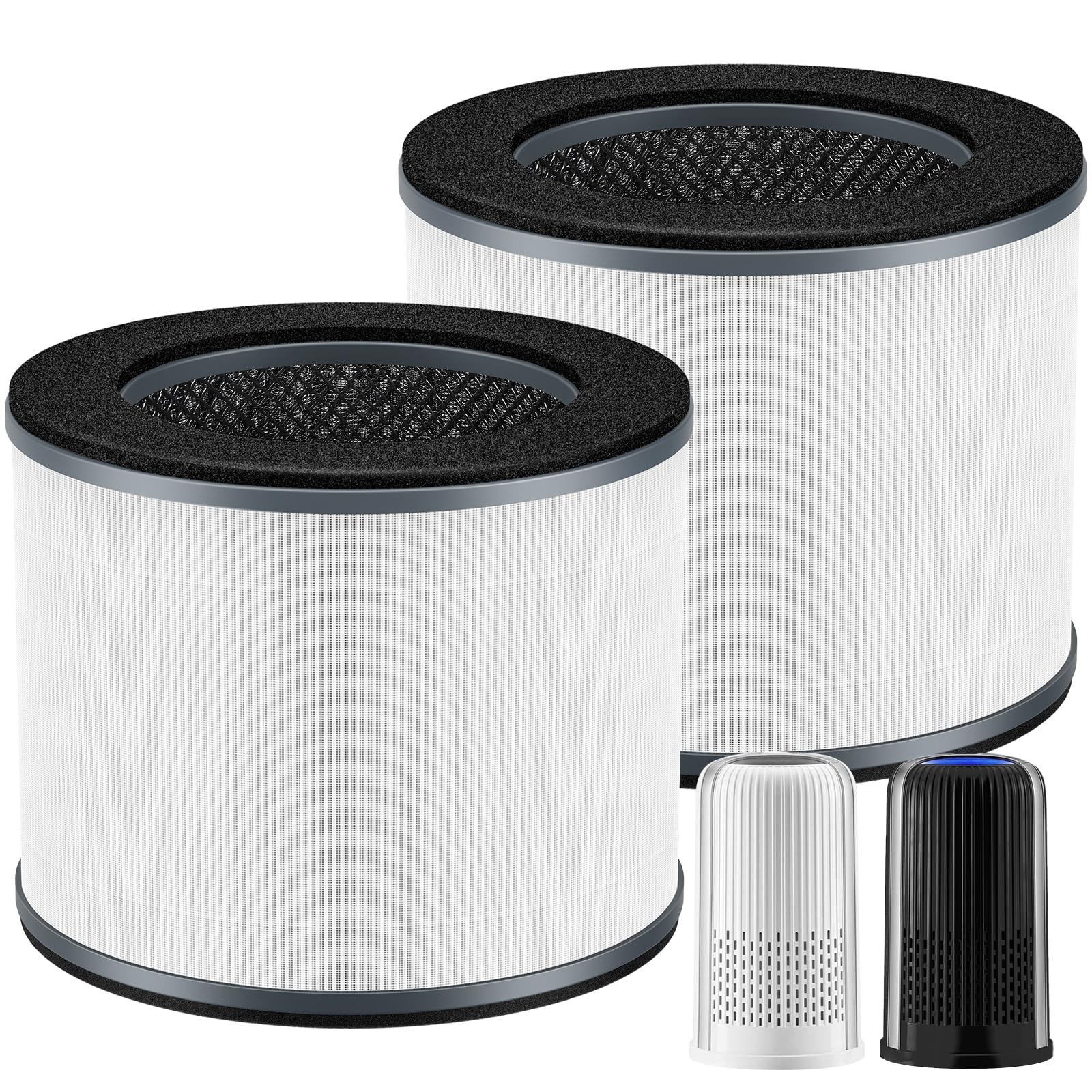 Photo 1 of AP-T10FL Replacement Filter for HoMedics AP-T10-BK and AP-T10-WT Air Purifier, 360-Degree Efficient AP-T10 Filter, 2 Pack