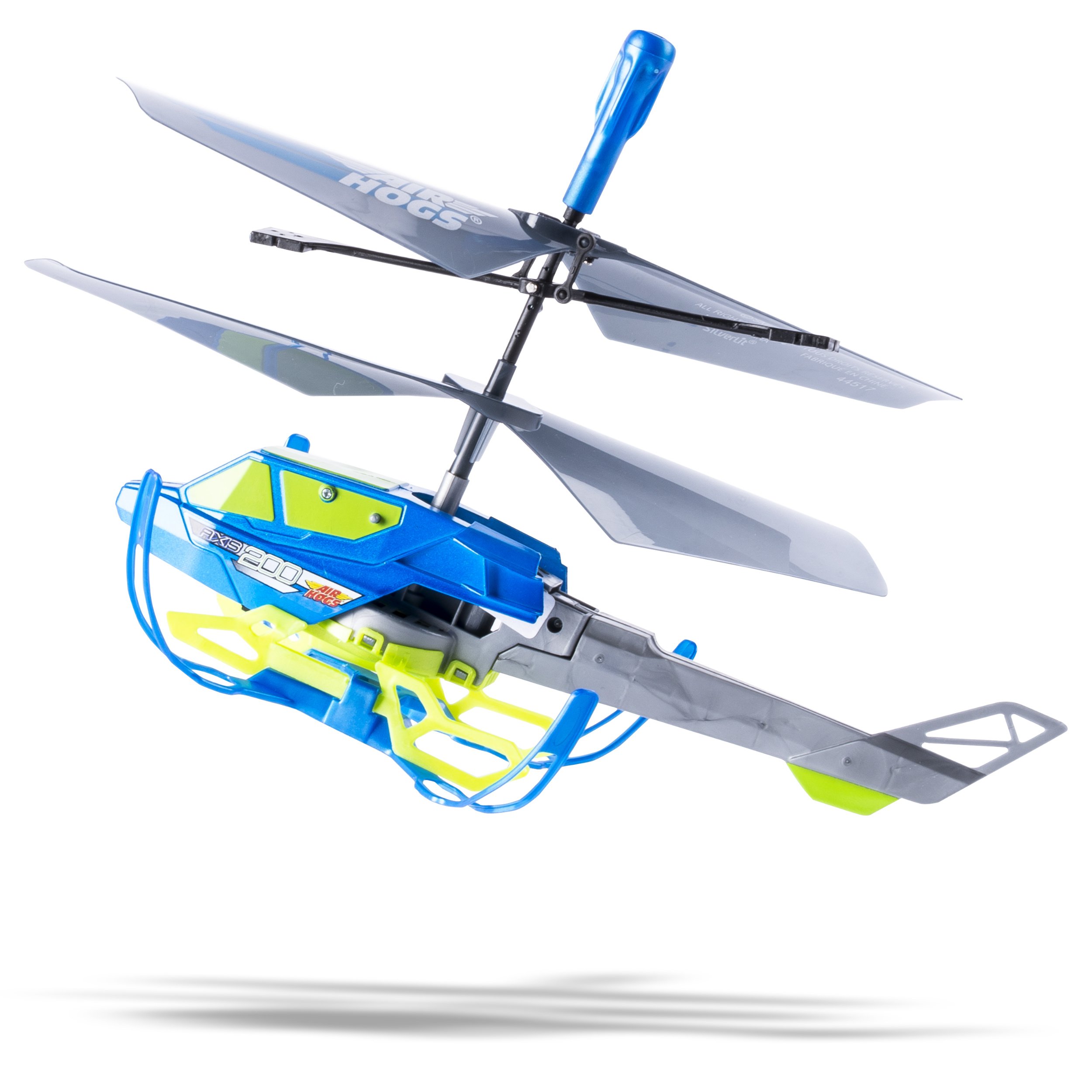 Galleon Air Hogs, Axis 200 RC Helicopter With Batteries Blue
