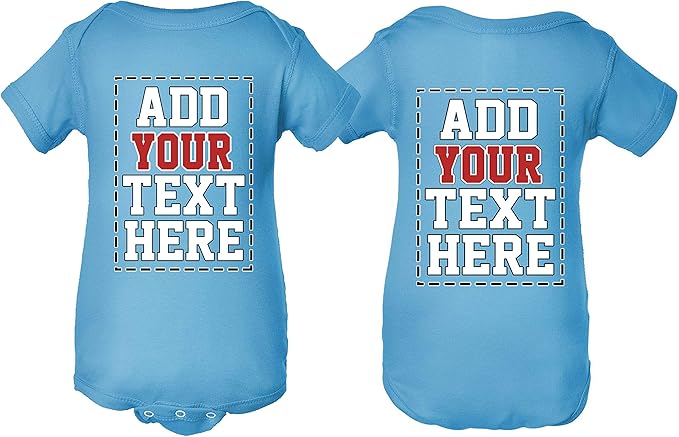 personalised baby clothes stand