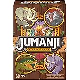 Spin Master Games Jumanji Card Game | High-Speed Survival Strategy Game, Flip Cards &amp; Avoid Losing Life Tokens to Beat Jumaji, For 2-5 Players, Ages 7 &amp; Up