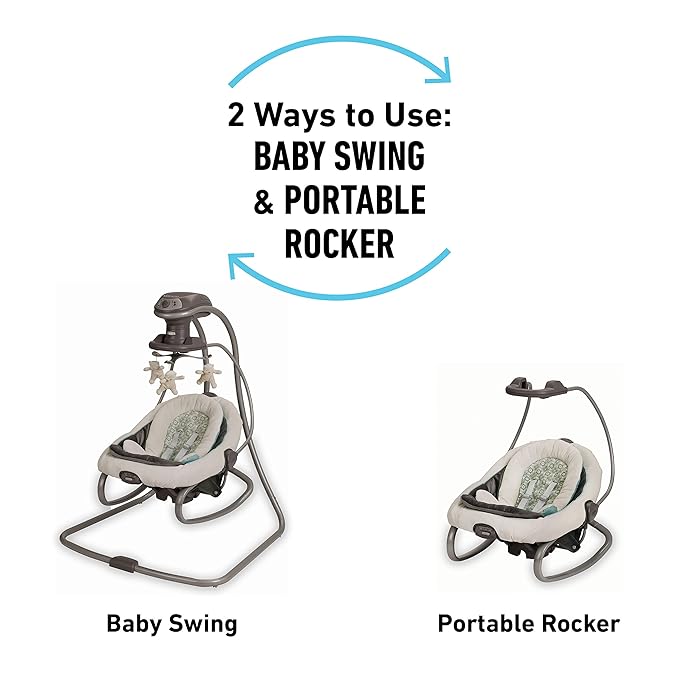 graco duetsoothe swing and rocker winslet one size