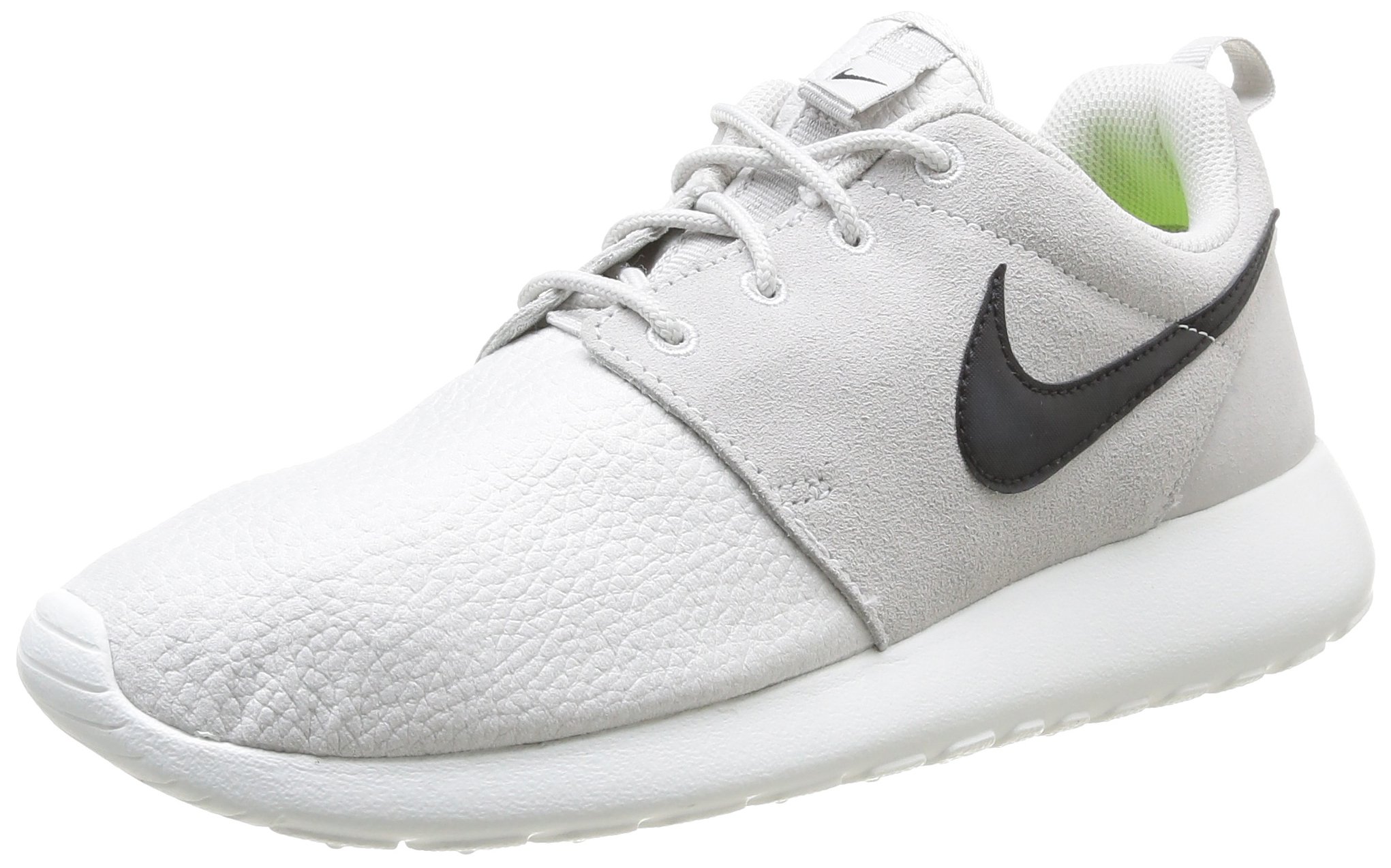 Nike Mens Rosherun Suede Light Ash Grey Black Smmt White