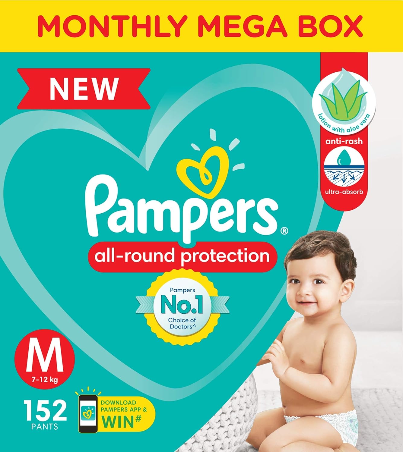 pampers medium 152