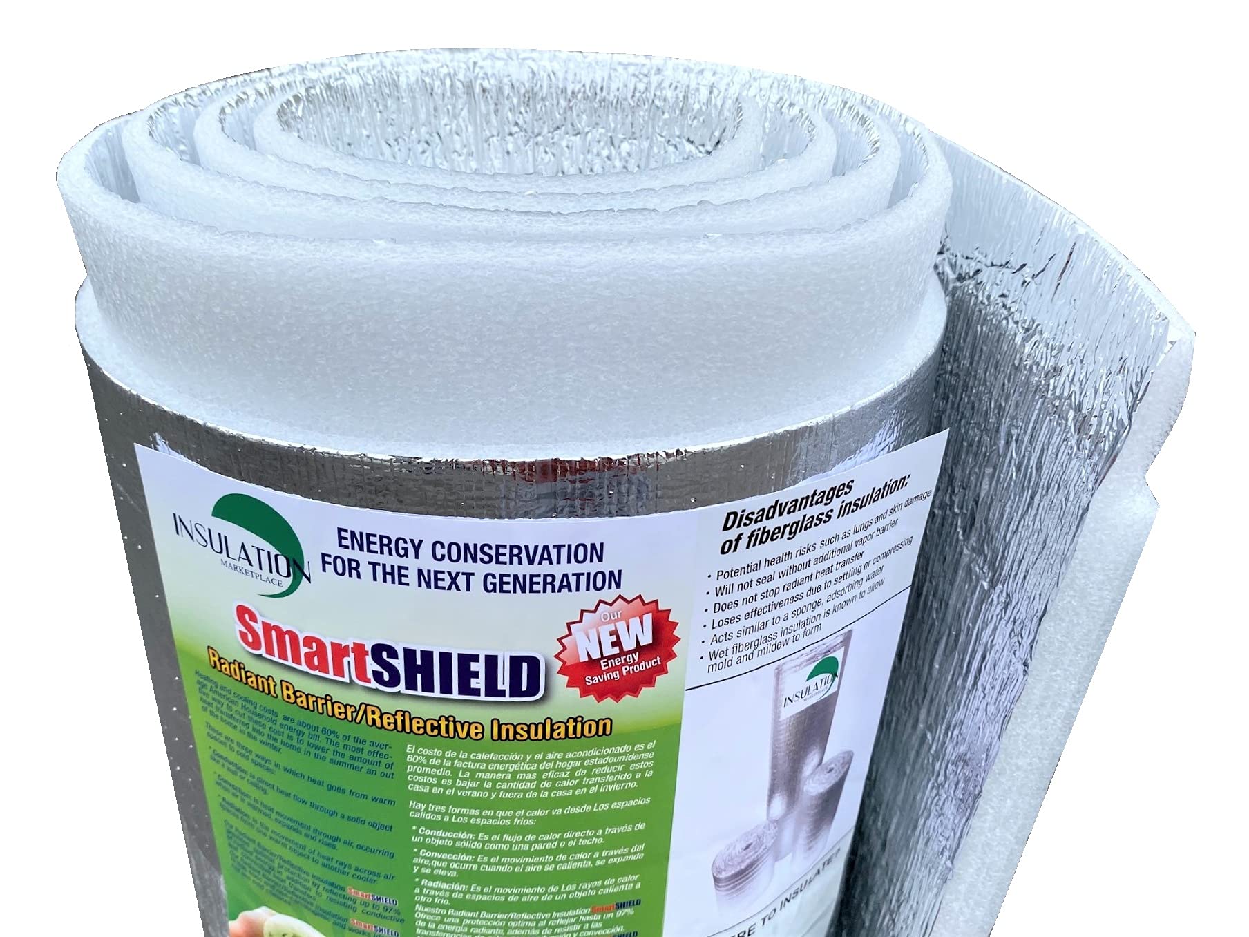 SmartSHIELD -20mm 48"X10ft Reflective Insulation