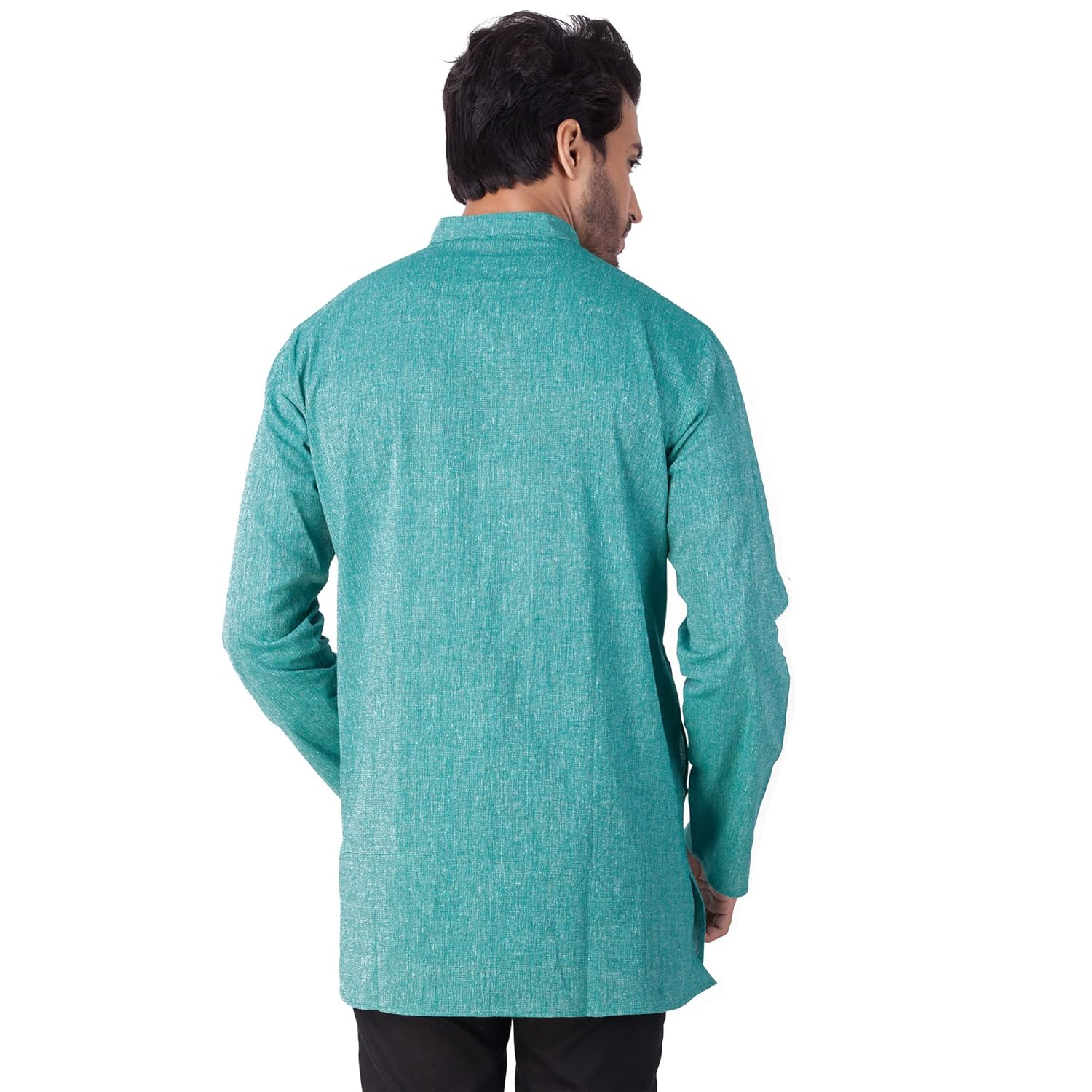khadi cotton solid kurta