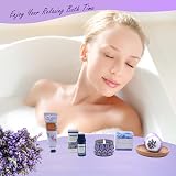 Karestcorp Lavender Spa Bath Set Gift Box for Women, Pamper Self Care Present view 4