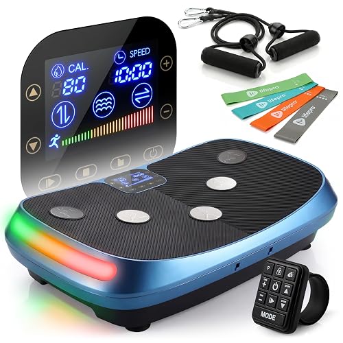Lifepro Rumblex 4D Curved Vibration Plate Exercise Machine — Triple ...