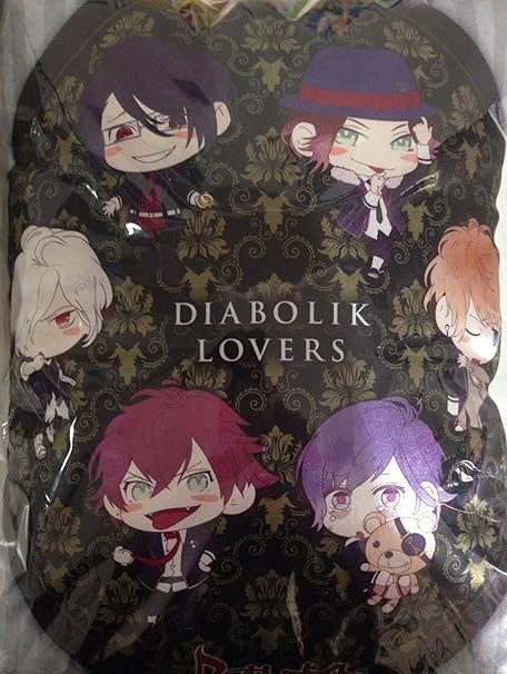 Amazon オトメイト In ナムコ ナンジャタウン Diabolik Lovers ディアボリックラヴァーズ ディアラヴァ 逆巻 アヤト シュウ ライト カナト スバル レイジ クッション チビキャラ アニメ 萌えグッズ 通販