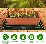 Errum Seedling Heat Mat 10''x20'' with Timer & Thermostat Control view 7