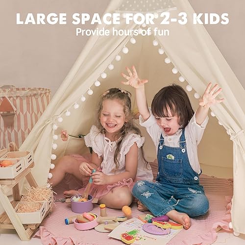Tiny Land Cloth Tent For Kids Tiny Land Teepee Tent For Kid Tents - Main Image