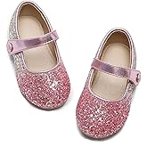 Felix & Flora Toddler Girl Dress Shoes - Flower Girl Ballet Mary Jane Flats Party School Wedding