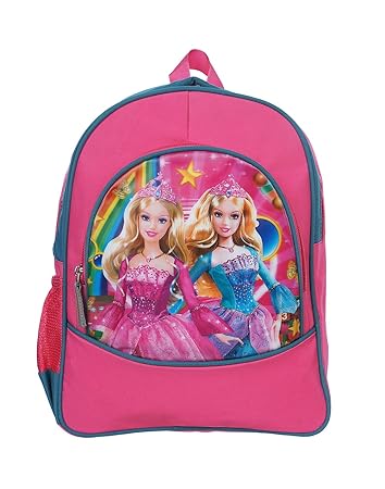 Rozen Polyester 12 Ltr Pink School Bag
