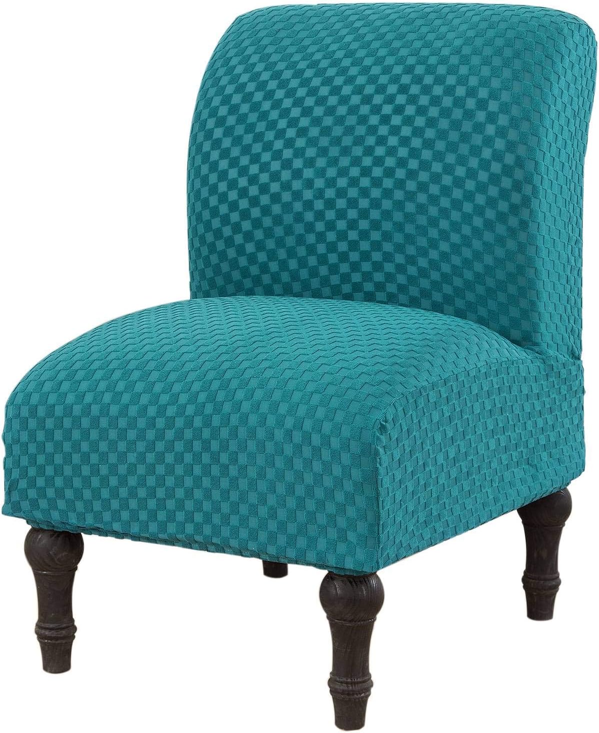 Surrui Armless Chair Slipcovers Stretch Furniture Protector