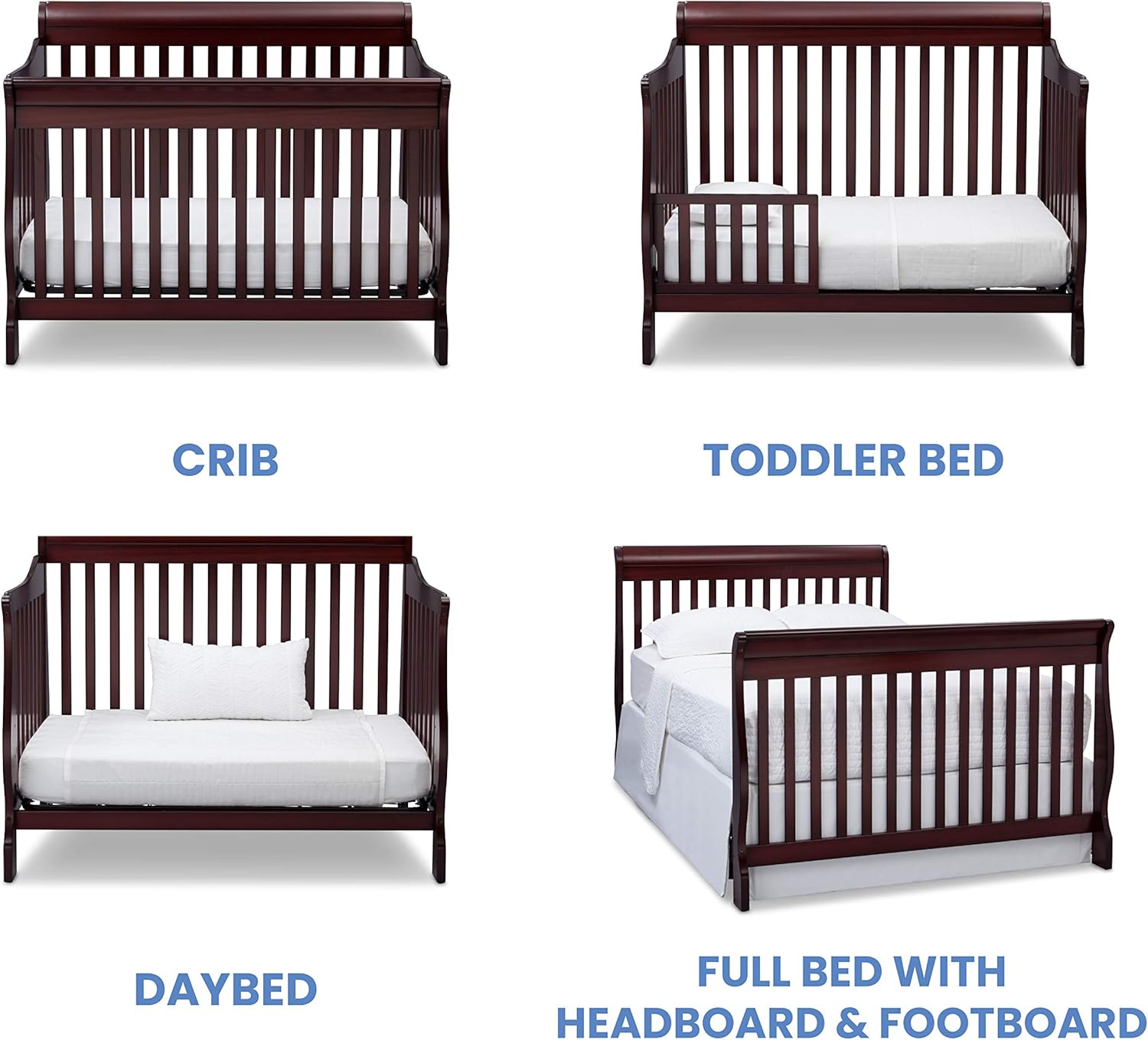 delta children's products 4 in 1 crib